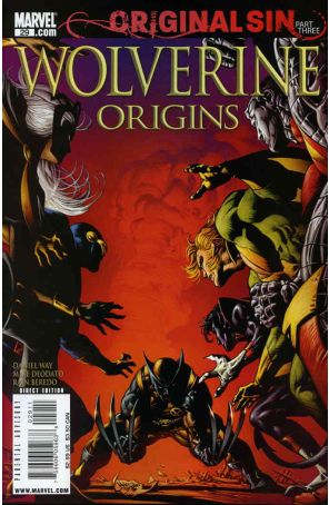 Wolverine: Origins 29 published by Marvel with cover art by Mike Deodato Jr.