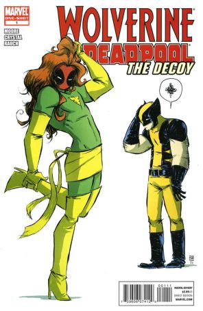 Wolverine/Deadpool: The Decoy 1 published by Marvel with cover art by Skottie Young
