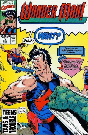 Wonder Man (2nd Series) 3 published by Marvel with cover art by Jeff Johnson