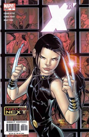 X-23 3 published by Marvel with cover art by Billy Tan