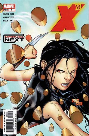 X-23 4 published by Marvel with cover art by Billy Tan
