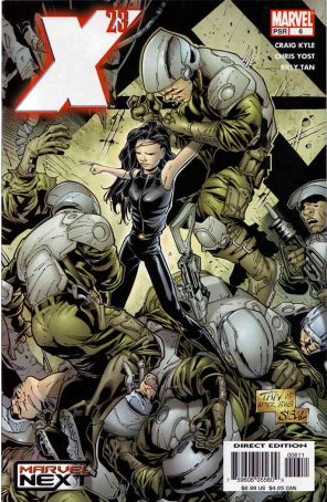 X-23 6 published by Marvel with cover art by Billy Tan