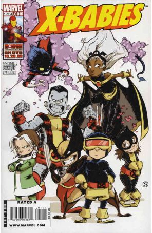 X-Babies 1 published by Marvel with cover art by Skottie Young