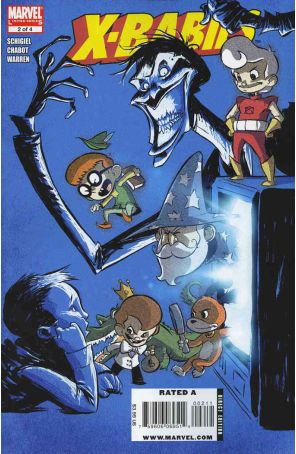 X-Babies 2 published by Marvel with cover art by Skottie Young