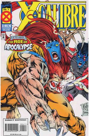 X-Calibre 4 published by Marvel with cover art by Ken Lashley