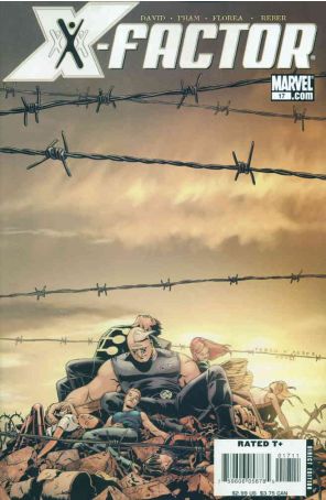 X-Factor (3rd Series) 17 published by Marvel with cover art by Pablo Raimondi
