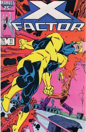 X-Factor 11 published by Marvel with cover art by Walt Simonson