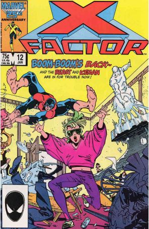 X-Factor 12 published by Marvel with cover art by Walt Simonson