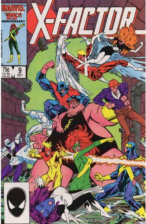X-Factor 9 published by Marvel with cover art by Marc Silvestri