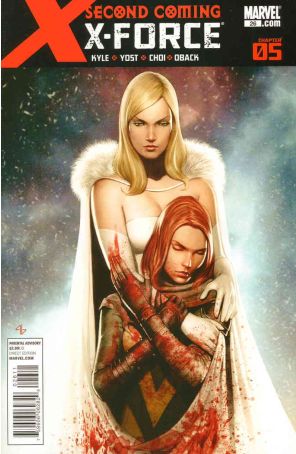 X-Force (3rd Series) 26 published by Marvel with cover art by Adi Granov
