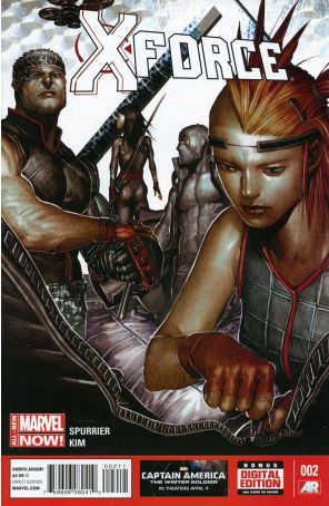X-Force (4th Series) 2 published by Marvel with cover art by Rock-he Kim