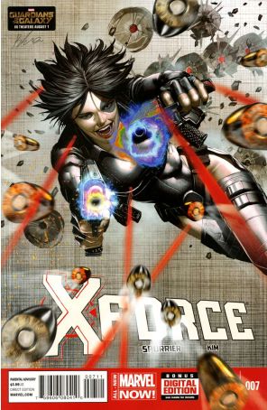 X-Force (4th Series) 7 published by Marvel with cover art by Rock-he Kim