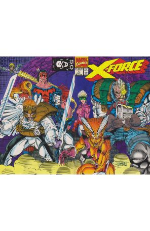 X-Force 1 published by Marvel with cover art by Rob Liefeld