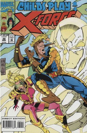 X-Force 32 published by Marvel with cover art by Tony Daniel