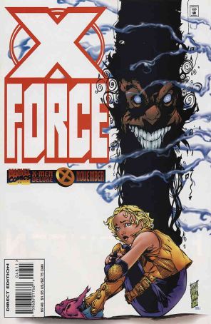 X-Force 48 Deluxe published by Marvel with cover art by Adam Pollina