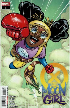 X-Men And Moon Girl 1 published by Marvel with cover art by Alitha Martinez