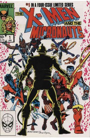 X-Men And The Micronauts 1 published by Marvel with cover art by Butch Guice