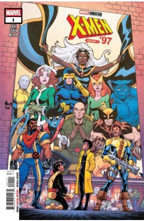 X-Men '97: Season Two 1 published by Marvel with cover art by Todd Nauck
