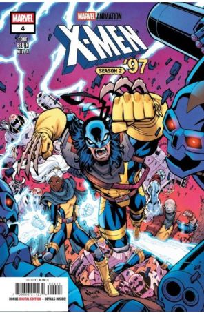 X-Men '97: Season Two 4 published by Marvel with cover art by Todd Nauck