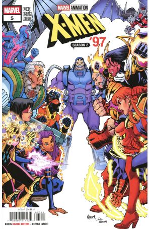 X-Men '97: Season Two 5 published by Marvel with cover art by Todd Nauck