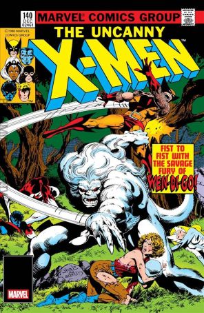 X-Men (1st Series) 140A published by Marvel with cover art by John Byrne