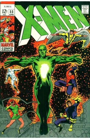 X-Men (1st series) 55 published by Marvel with cover art by Barry Windsor-Smith