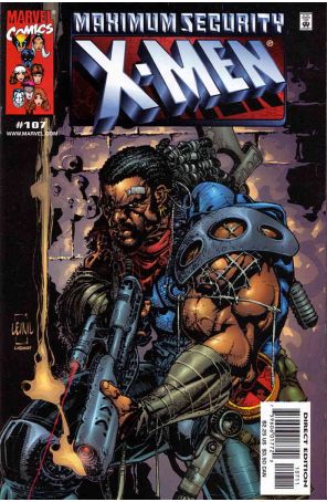 X-Men (2nd Series) 107 published by Marvel with cover art by Leinil Francis Yu