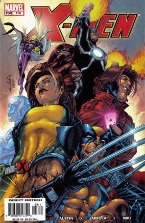 X-Men (2nd Series) 158 published by Marvel with cover art by Salvador Larroca