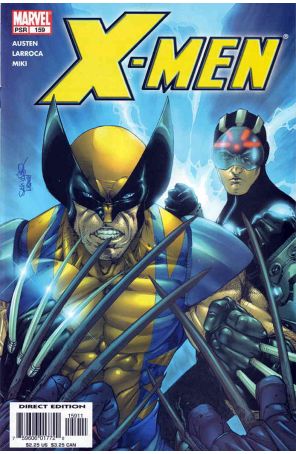 X-Men (2nd Series) 159 published by Marvel with cover art by Salvador Larroca
