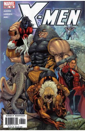 X-Men (2nd Series) 162 published by Marvel with cover art by Salvador Larroca
