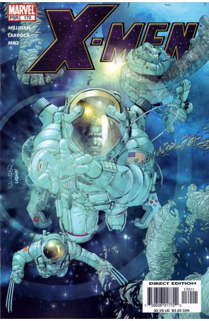 X-Men (2nd Series) 170 published by Marvel with cover art by Salvador Larroca