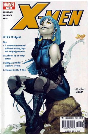 X-Men (2nd Series) 172 published by Marvel with cover art by Salvador Larroca