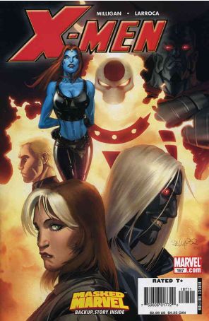 X-Men (2nd Series) 187 published by Marvel with cover art by Salvador Larroca