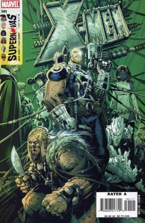 X-Men (2nd Series) 191 published by Marvel with cover art by Chris Bachalo