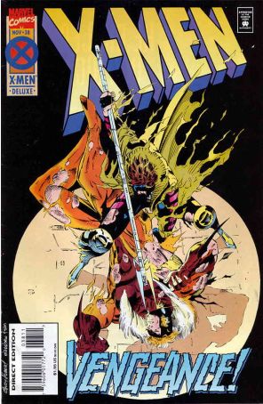 X-Men (2nd Series) 38 Deluxe published by Marvel with cover art by Andy Kubert