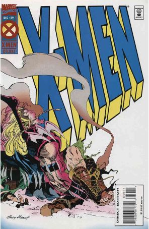 X-Men (2nd Series) 39 Deluxe published by Marvel with cover art by Andy Kubert