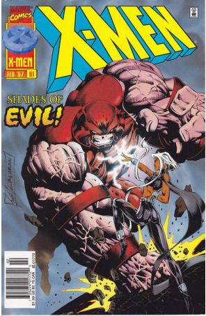 X-Men (2nd Series) 61 (Newsstand) published by Marvel with cover art by Scott Clark