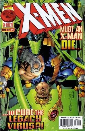 X-Men (2nd Series) 64 published by Marvel with cover art by Carlos Pacheco