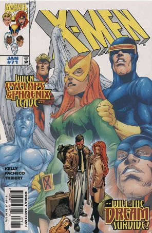 X-Men (2nd Series) 71 published by Marvel with cover art by Carlos Pacheco
