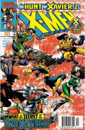 X-Men (2nd Series) 82 (Newsstand) published by Marvel with cover art by Adam Kubert