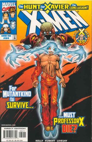 X-Men (2nd Series) 84 published by Marvel with cover art by Adam Kubert
