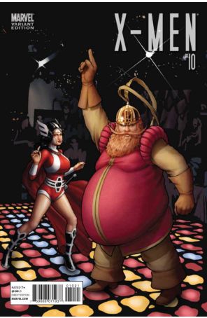 X-Men (3rd Series) 10B published by Marvel with cover art by John Tyler Christopher