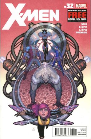 X-Men (3rd Series) 32 published by Marvel with cover art by Jorge Molina