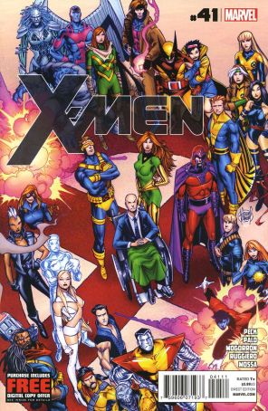 X-Men (3rd Series) 41 published by Marvel with cover art by Adam Kubert