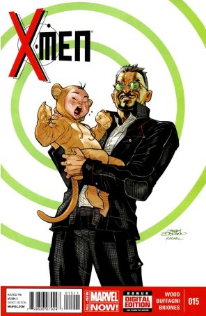 X-Men (4th Series) 15 published by Marvel with cover art by Terry Dodson