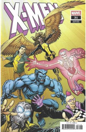 X-Men (7th Series) 31D published by Marvel with cover art by Mark Bagley