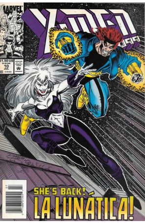 X-Men 2099 10 (Newsstand) published by Marvel with cover art by Ron Lim