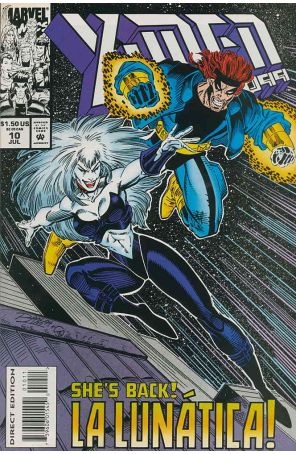 X-Men 2099 10 published by Marvel with cover art by Ron Lim