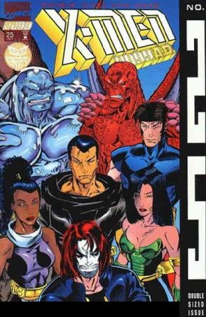 X-Men 2099 25 published by Marvel with cover art by Ron Lim