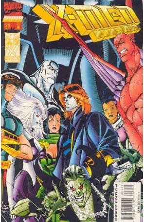 X-Men 2099 28 published by Marvel with cover art by Chris Sprouse
